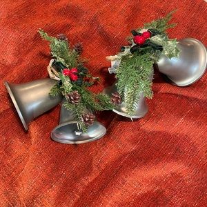Christmas decor bell hangers bundle of 2